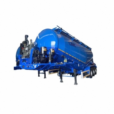 Chinese of Powder Tanker Trucks 3-Axle Bulk Transport Semi Trailers Cement Transportation