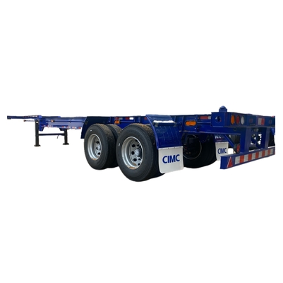 Skeleton Semi Trailer for Container Transportation Electrophoresis and KTL Powder Coating