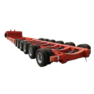 ICMC 3-Axis 60 T 80 120 Tons Lowbed Semi Trailer with Standard 28Ton Landing Gear