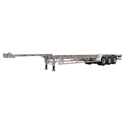 Chinese of CIMC 3 Axle Container Transport Semi-Trailer with Mechanical or Air Suspension