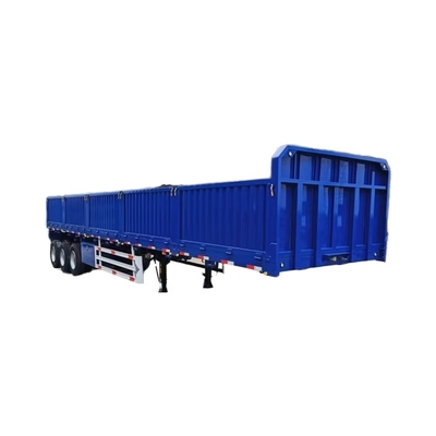 CIMC Side Wall Fence Cargo Trailer Livestock Trailer Animal Transport Semi Trailer With Utility Side Door and Drop Side Fence