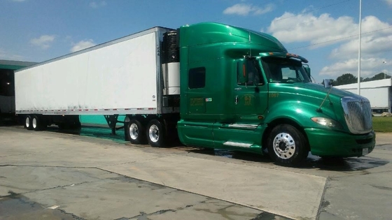 3-axle Cold Chain Refrigerated Trailer  With JOST 2