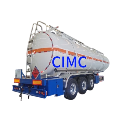 Truck Trailer Solution CIMC Three-Axis Oil Tanker Truck for Safe Transport 30000 kg
