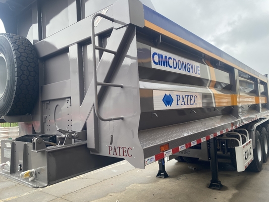 CIMC Brand New Secondhand Mining Dump 3 Axle Truck Eavy-Duty Cargo Transport Truck