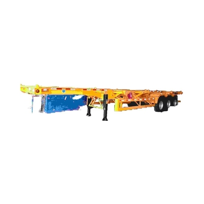 CIMC 3-Axle 50T Load Semi-Trailers for Container Transport Mechanical or Air Suspension
