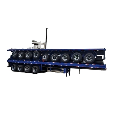 Heavy-Duty Fatbed Semi Trailer: Designed for Stable and Efficient Transportation of Oversized Loads and Heavy Equipment