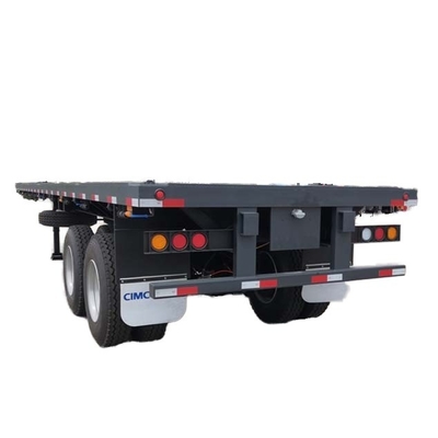 Heavy-Duty Fatbed Semi Trailer: Designed for Stable and Efficient Transportation of Oversized Loads and Heavy Equipment