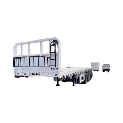 CIMC Heavy-Duty Fatbed Semi Trailer: Designed for Stable and Efficient Transportation of Oversized Loads and Heavy Equipment