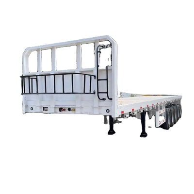 CIMC China Manufacturer of 5-axis Flatbed Semi-trailer High-quality Discount Flatbed Semi Trailer