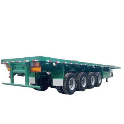 Hot Selling New 4-Axle Flatbed Semi-Trailer CINC Container Semi-Trailer Truck China Manufacturer Direct Sales Steel Material