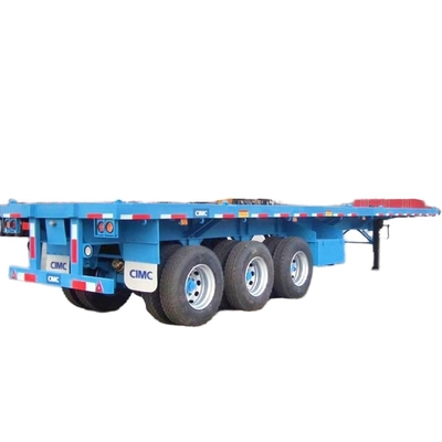 According to your special requirements to customize a multi-purpose with  lock-pull container multi-functional flat semi-trailer