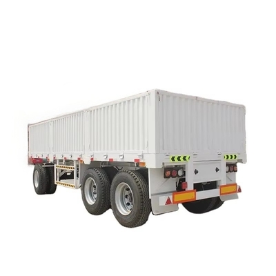 CIMC 40FT 2 Axles 7.5T tare weight 12.4*2.48m payload 40T JOST brand Two-speed manual operating landing gear fence Semi Trailer