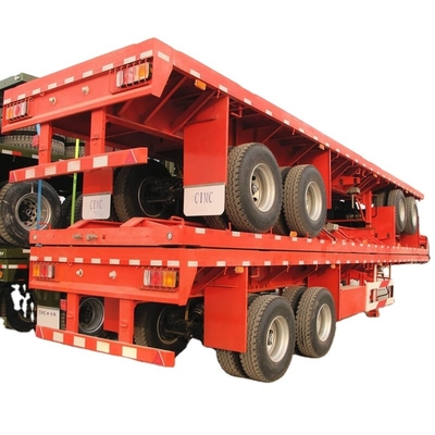 CIMC New 3-Axle Flatbed Skeleton Semi-Trailer