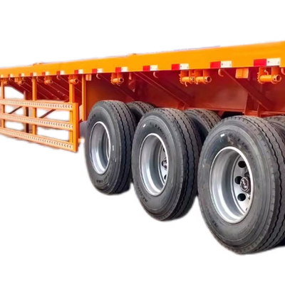 CIMC Customizable 4-Axle Flatbed Semi-Trailer High Quality Truck Trailers