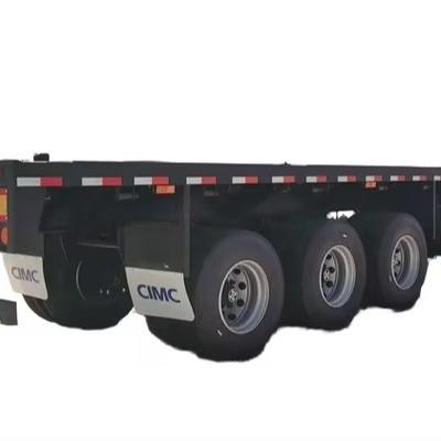 CIMC Latest Design Flatbed Trailer  for Efficiently Transporting