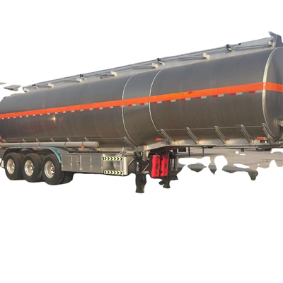 3 axles Capacity 42 m³ Stainless Steel 304 Single compartment Vacuum 12R22.5 18PR 12 tires 28T landing gear Liquid Tanker