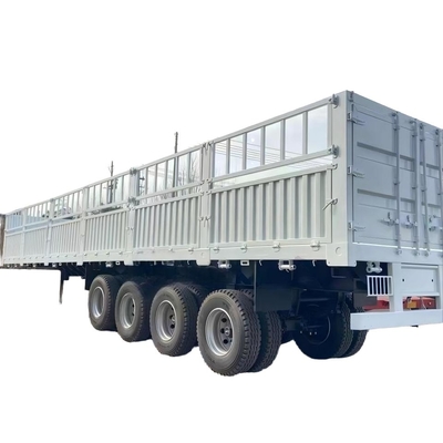 The latest design of a car dedicated to Africa multi-use of high-strength steel manufacturing railing semi-trailer