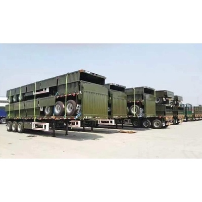 CIMC China Signage Semi trailer Crime Transport Truck Trailer 100T Fence Semi trailer