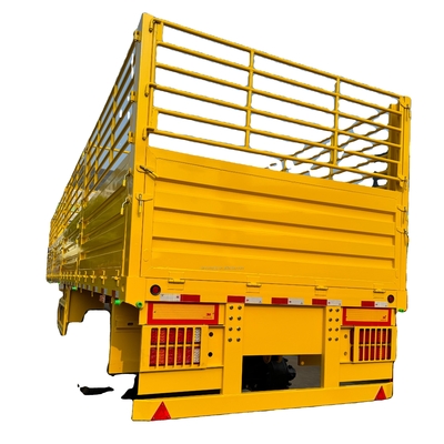 CIMC Great Material Factory Direct 3-axle Fence Truck Cargo Semi Trailer China Supplier Direct Sales Fence semi trailer