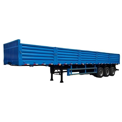 CIMC can be customized to match your perfered color 3 axle Chinese truck cargo fence trucker semi trailer