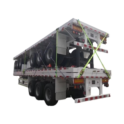 Chinese Hot Selling Semi-trailer Flatbed Board Semi-trailer Maximum Load 100T Chinese Manufacturer Customized