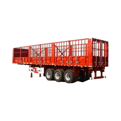 New Design Fence Semi Trailer For Animals Transportation Or Heavy Duty Transportation