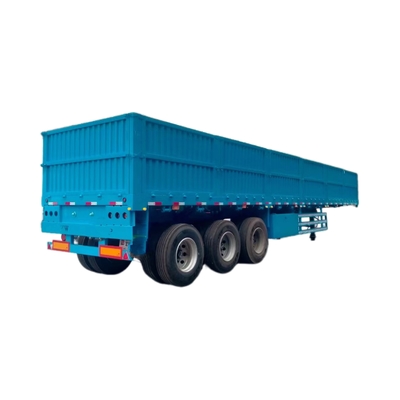 CIMC 3-Axle Fence Truck Cargo Semi Trailers Side Wall Fence Semi Trailer