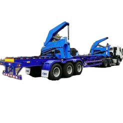 Side Loader Semi Trailer Optimized For Efficient Container Loading Unloading Enhanced Stability And Safety