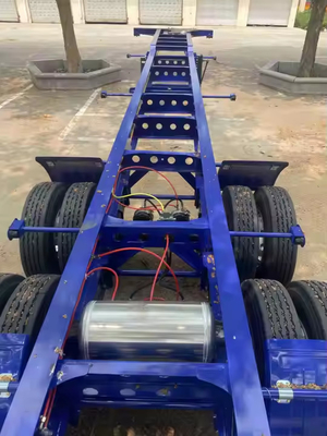 CIMC 2 Axles Skeleton Semi Trailer Perfect Solution For B2B Transportation Needs