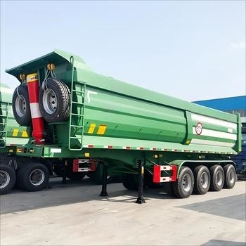 Africa Heavy-Duty Dump Truck Semi Trailer: Engineered for Efficient Transportation and Unloading of Bulk Materials and Waste