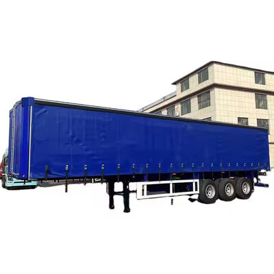 3 Axles Unladen Weight 8300kg Lever Type Suspension Laminated Plywood ...