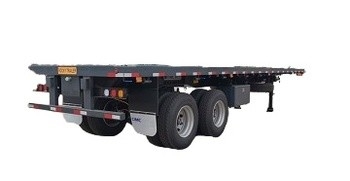Heavy-Duty Fatbed Semi Trailer  For Stable And Efficient Transportation Of Oversized Loads