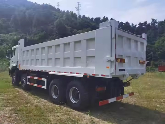Dongfeng Sale in Africa Heavy Duty Payload 50T 375hp Manual Transmission diesel Fuel 8*4 Dumper Truck