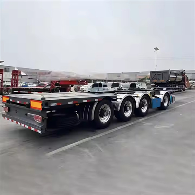 CIMC High Strength Steel 2/3 Axles 20/30/40/45/48/53ft Container Twist Lock Skeleton Semi Trailer