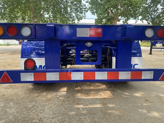 CIMC Cost Effective Steel Skeleton 3 Axles 28 Tons Cargo Transport Semi-Trailer