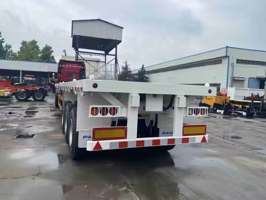 CIMC 40/45ft Steel 3/4Axle Oversized and Containerized Cargo Extendable Flatbed Trailers