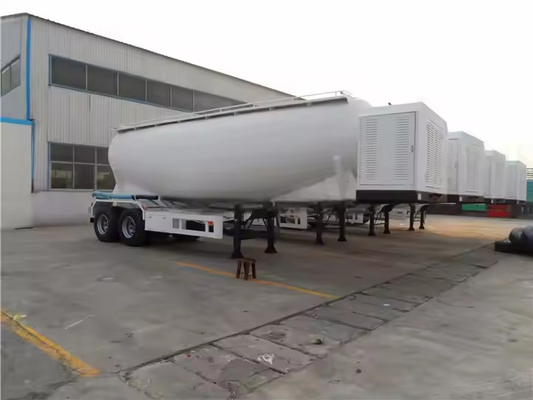 CIMC 2/3 Axles Single-bin V Type 40-60 T Dry Fly Ash Powder Bulk Cement Tanker Semi Truck