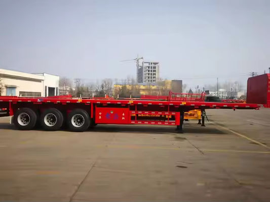CIMC 2/3/4 Axles Steel Cargo 20ft 40ft Container Chassis With Lock ...