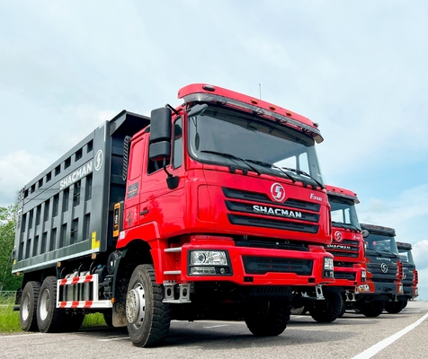 SHACMAN 6*4/8*4 Dump Truck Semi Trailer Engineered For Efficient Transport Of Bulk Materials And Waste  In Africa