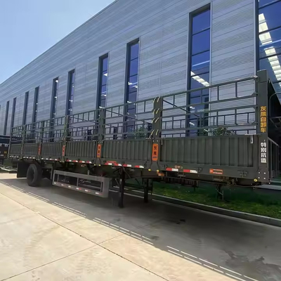 2 3 4 Axle Animal Transporting Stake Fence Semi Trailer for Transport Cattle Sheep Horse
