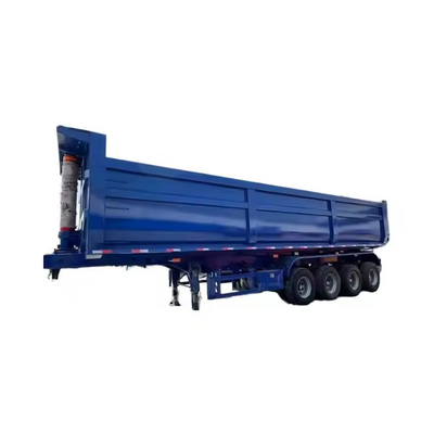 CIMC Truck Trailer 3 Axles 4 Axles U Type Rear Dump Trailer U Shape Tipper Semi Trailer