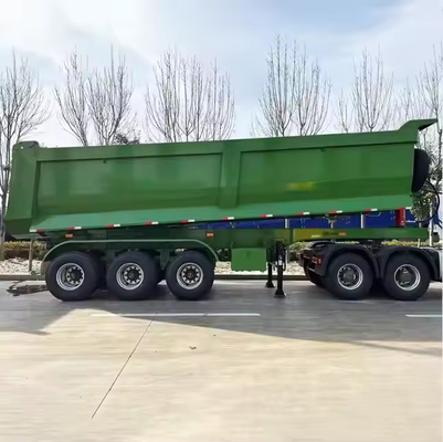 CIMC Customized Heavy Duty Mining Transport Delivery Dumper Truck Semi Trailer 40 Cubic Meter 3 Axle U-Shape Rear Dump Tipper Truck