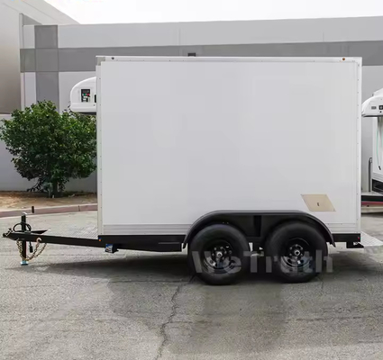 CIMC Small Movable Australian Standard Customized Mobile Cold Room Food Storage Cold Refrigerated Truck Trailer