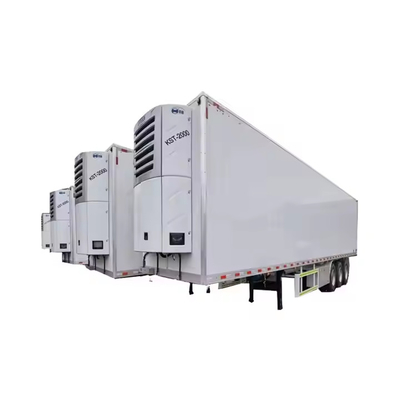 CIMC Van Refrigerated Cost 3 Axle Deck Fridge Prime Cargo Reefer Semi Trailer Refrigerated Semi Trailer Refrigerated Van Trailer