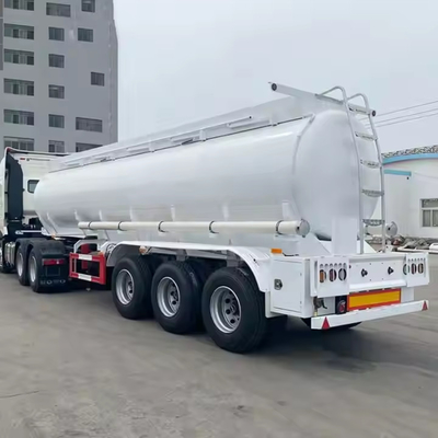 Fuel Tanker Oil Petrol Fuel Tanker Semi Truck Trailer 40000 45000 Liters Semi-trailer High Strength Steel 70tons