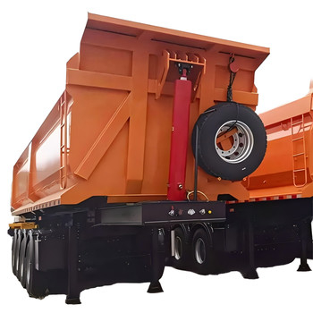 Africa Heavy-Duty Dump Truck Semi Trailer: Engineered for Efficient Transportation and Unloading of Bulk Materials and Waste