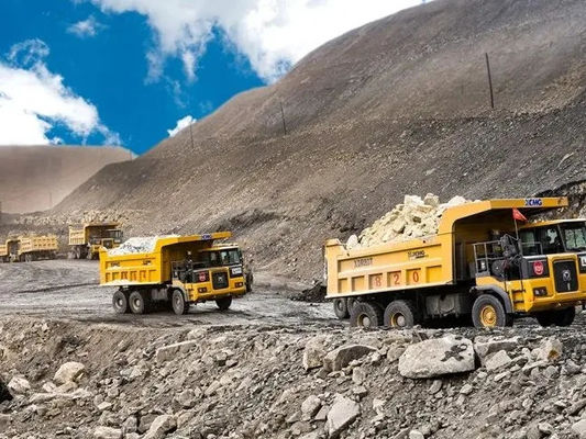 ELECTRIC WIDE BODY MINING DUMP TRUCK WIDE BODY DESIGN