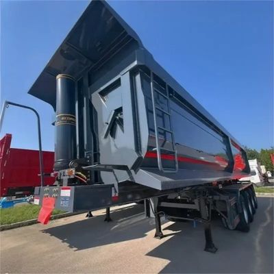 Dumping Mechanism Dump Truck Q345B / T700 Steel Main Beam Material for Quick and Easy Unloading