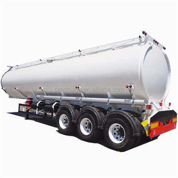 Mechanical Suspension Fuel Tanker Semi Trailer 30000kg Max Payload
