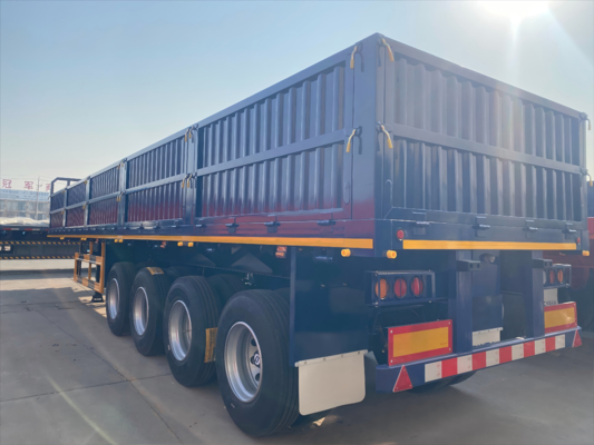 Heavy-Duty Side Wall Container Semi Trailer Marchandise Transport Trailer